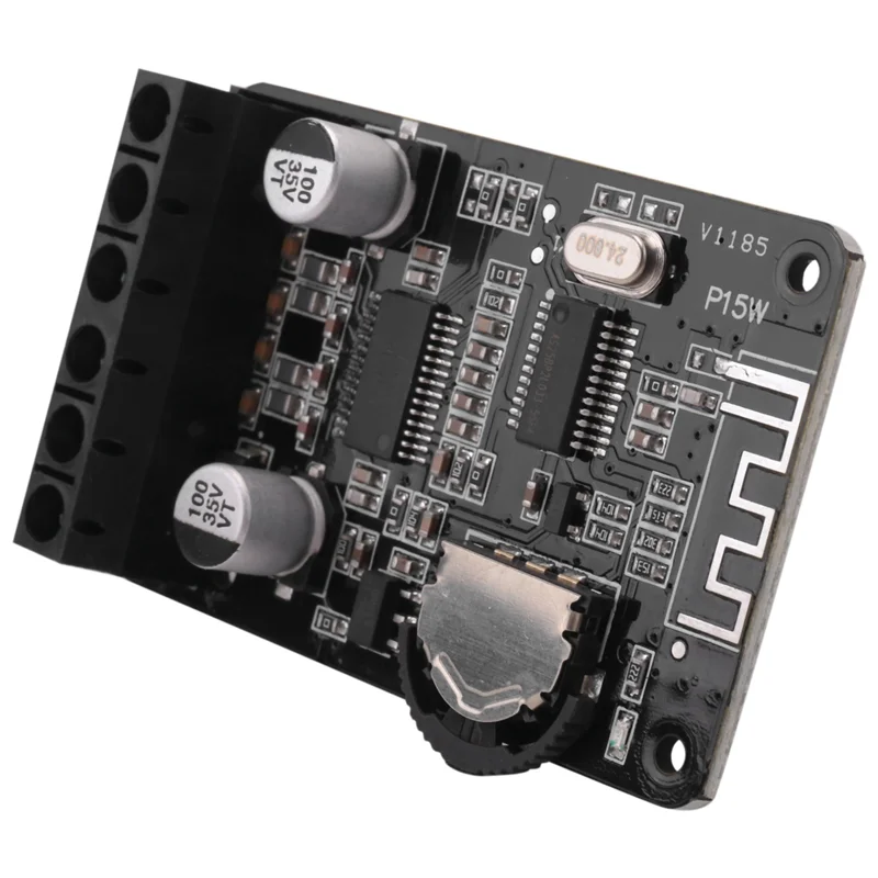 ABKQ-3X 20W Stereo Bluetooth Power Amplifier Board 12V / 24V High Power Digital Power Amplifier Board XY-P15W Without Shell