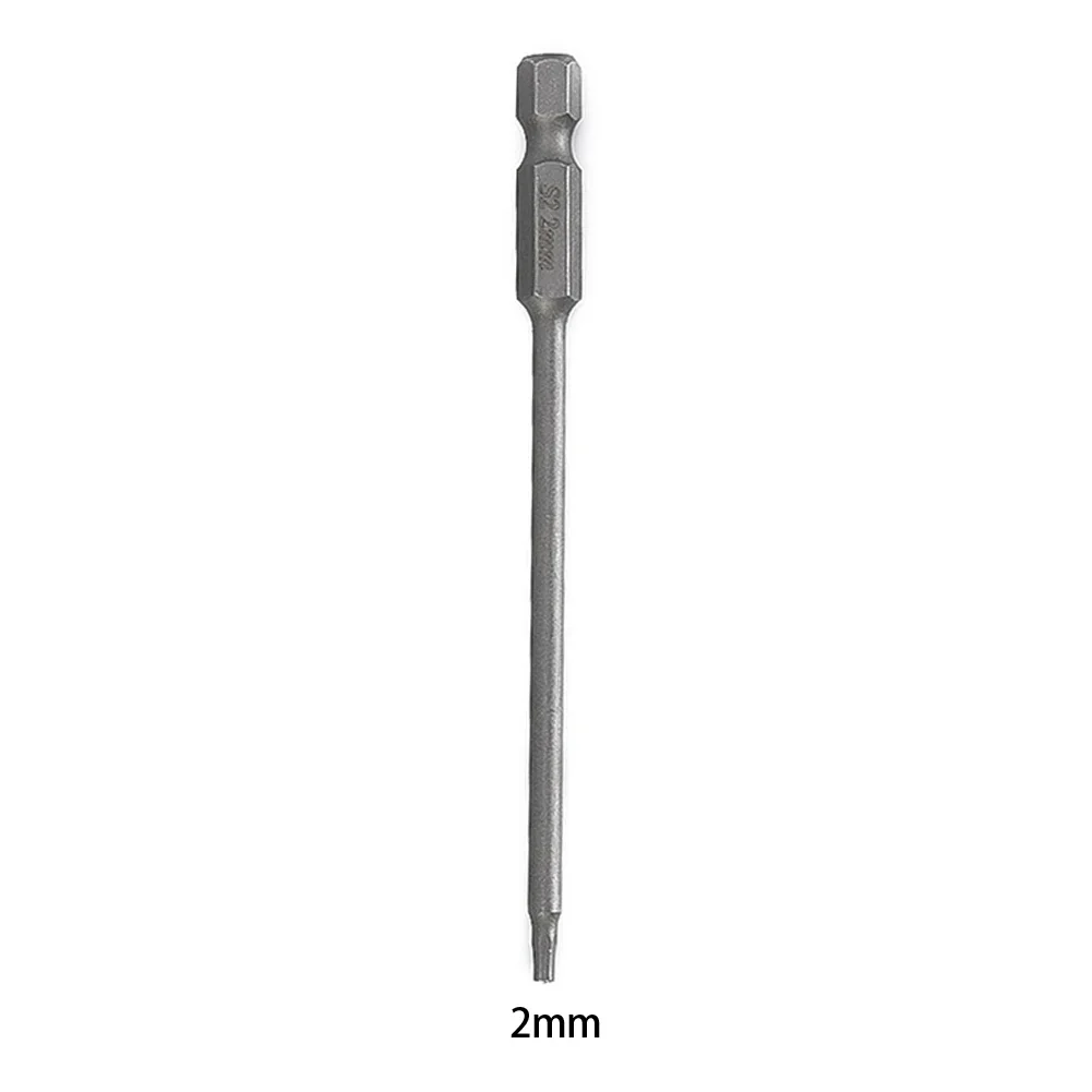 

1pc Screwdriver Dirll Bit Hex Head Shank 100mm Metric 1.5-8mm Bit For Electric Driver Socket Wrench Power Tool Parts