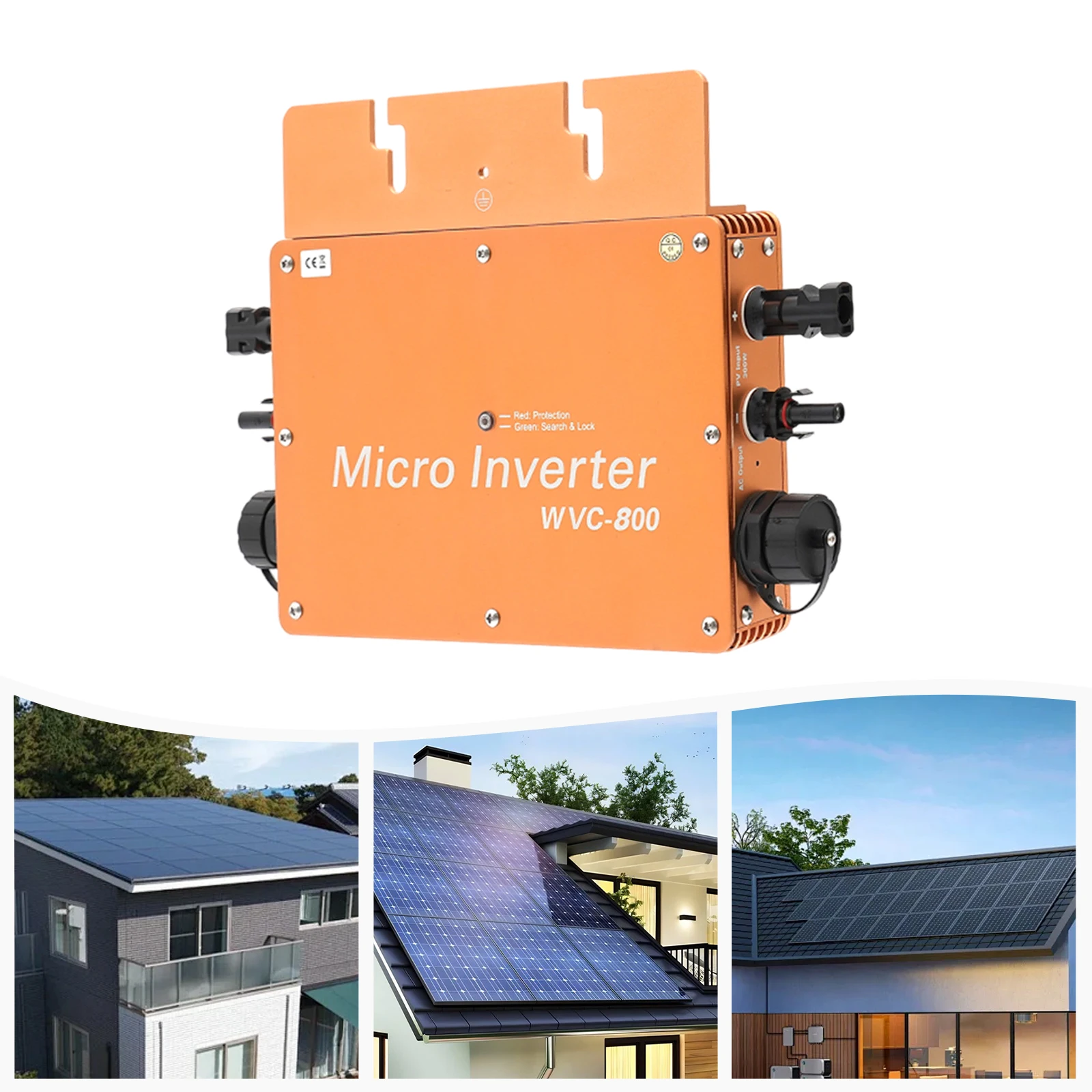 800W Plug-in Grid-Tie Microinverter