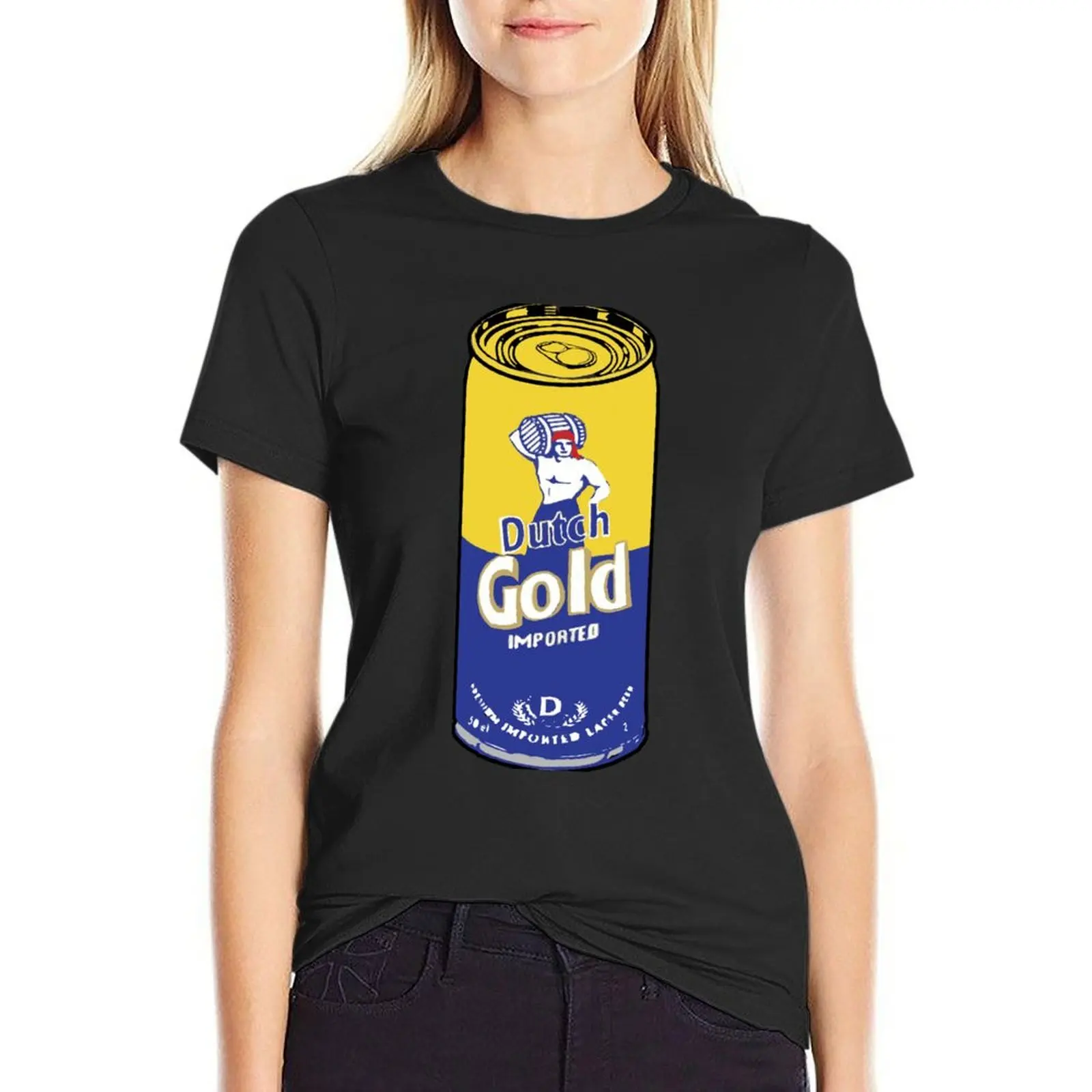 Dutch Gold T-Shirt Female clothing tees Aesthetic clothing cute clothes ariat shirts for Women