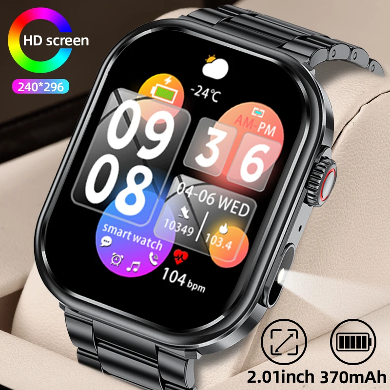 

New Women Bluetooth Call Smart Watch Heart Rate Sleep Monitoring Smartwatches Waterproof Sports Men Smartwatch For Android IOS