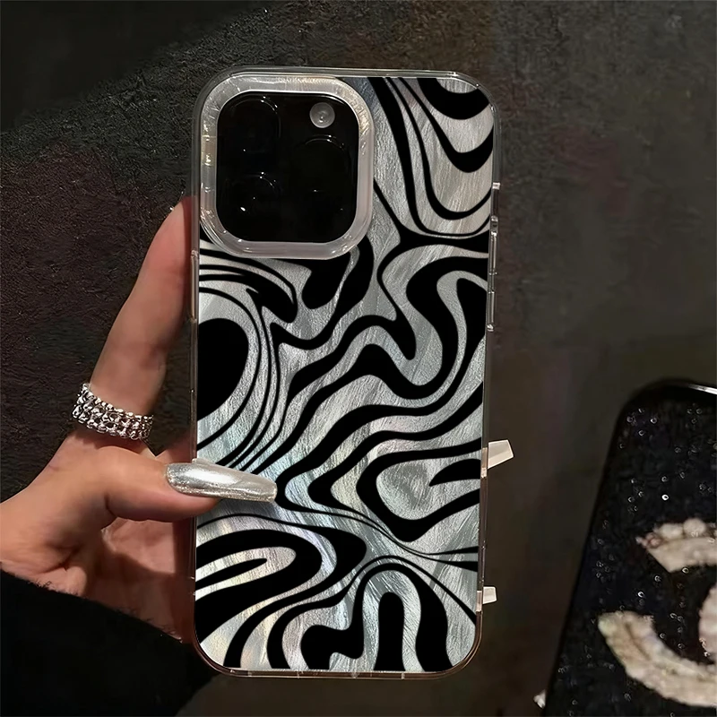 Black Stripes Patte…