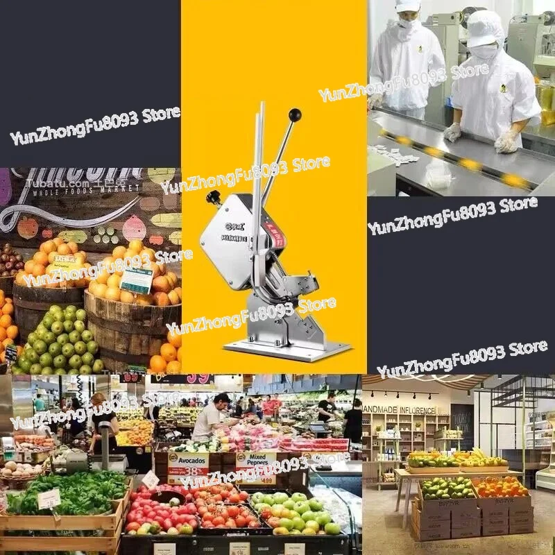 Edible Mushroom Ham Sausage U-shaped Supermarket Buckle Sealing Machine