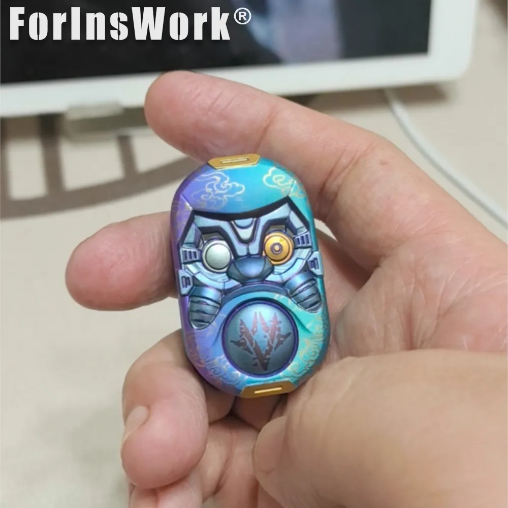 Hero Dharma Titan Farbe Push Slider Antistress Erwachsene Spielzeug Sensorischen Spielzeug Für Autismus Hand Spinner Büro Schreibtisch Zubehör