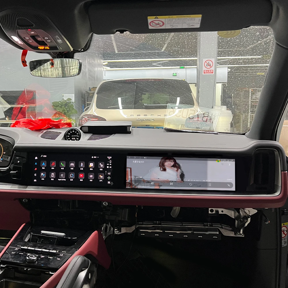 

10.9" Car Multimedia Player Carplay Android Auto For Porsche Cayenne 2024 Entertainment Passenger Co-pilot Screen GPS Navigation