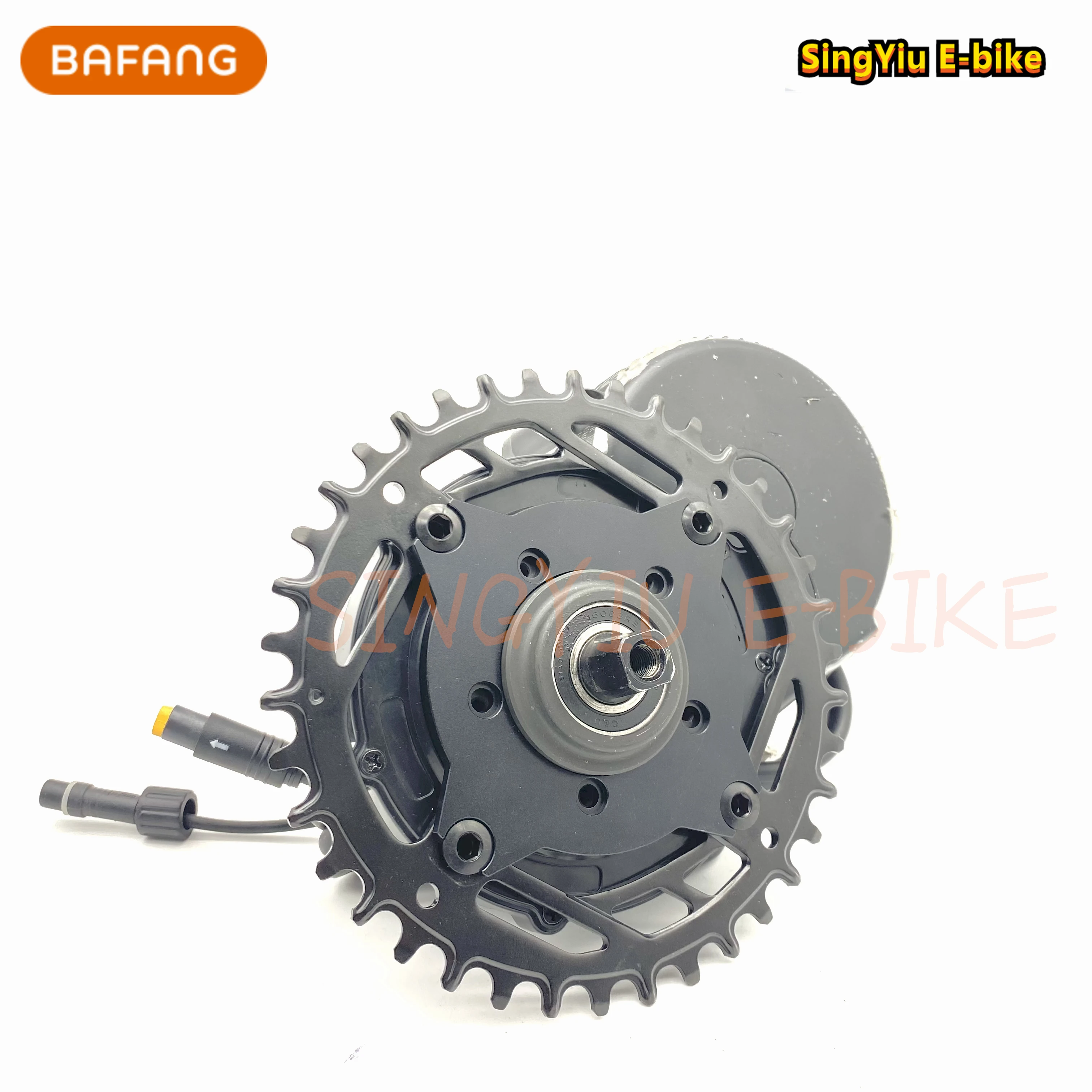 SINGYIU E-BIKE BaFang Mid Motor 2022 NEW BBS0102/G340 2022 Crankset Positive and Negative Teeth 32T 34T 36T 38T 40T