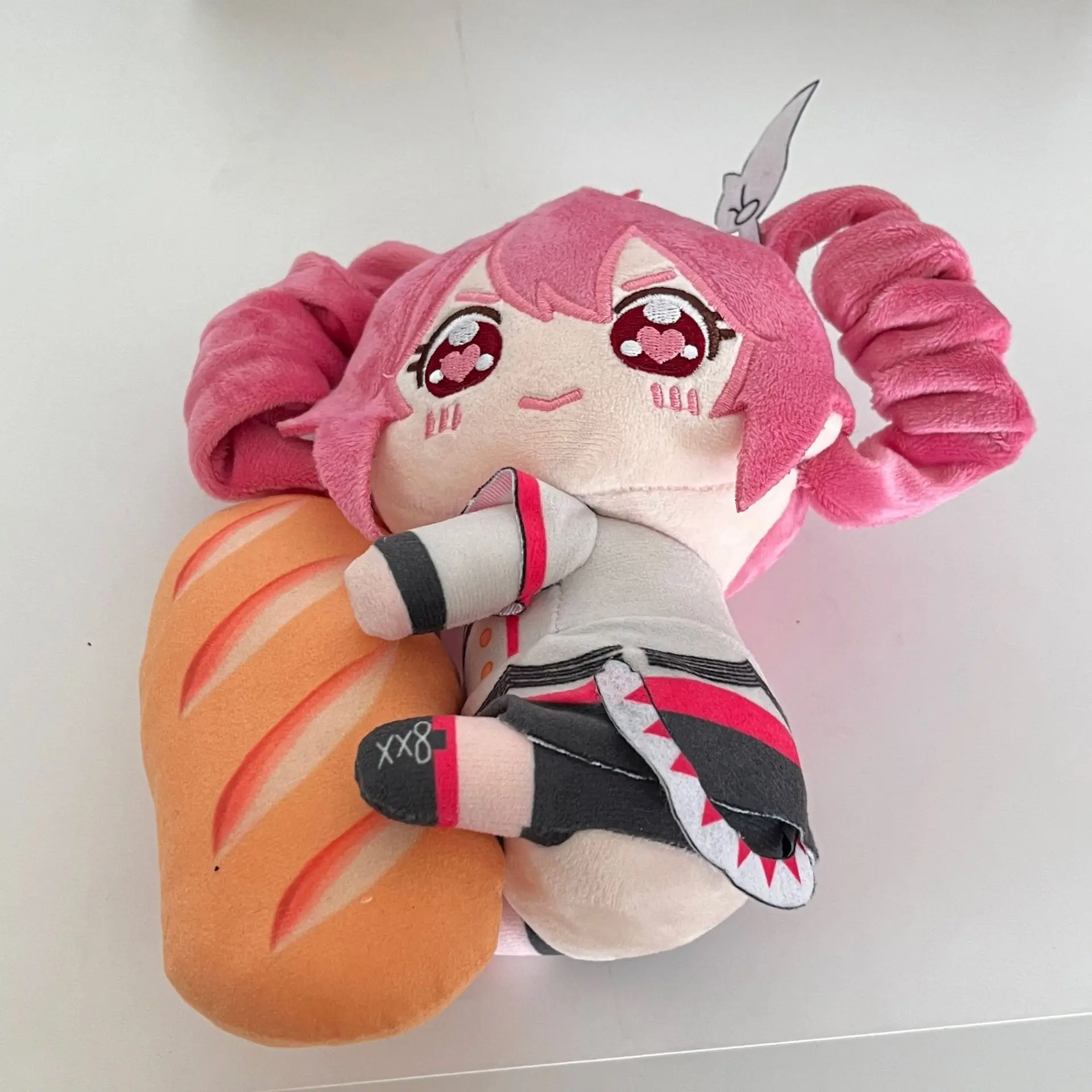 Kasane Teto muñecos de peluche lindo pan Baguette vestir marionetas de peluche juguetes para niños regalos coleccionables peluches de animación