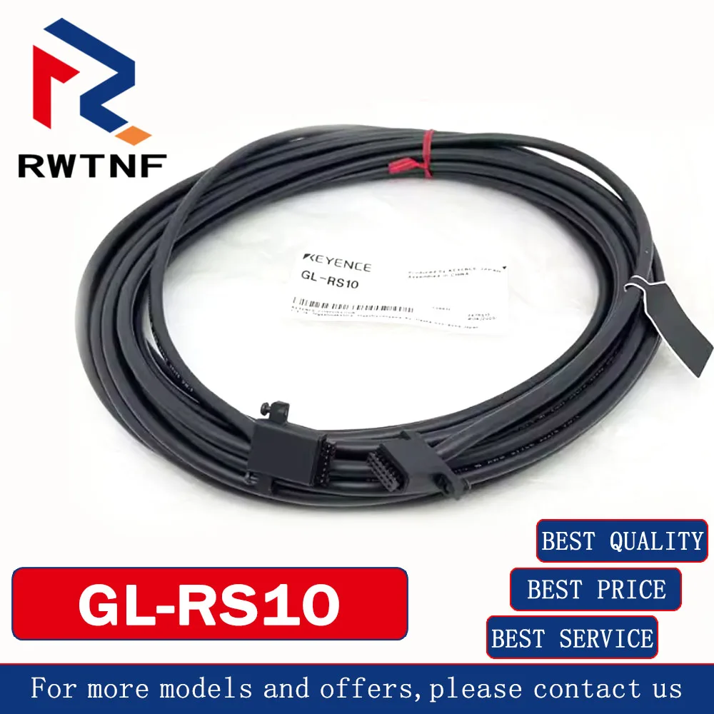 Brand New Genuine GL-RS10 KEYENCE Safety light grid integrated cable 10m in stock 100% original，warehouse stock