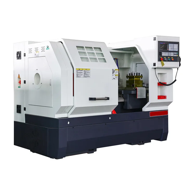 CK6136x1000 Flat Bed CNC Lathe  808D Fanuc 0i-TF New