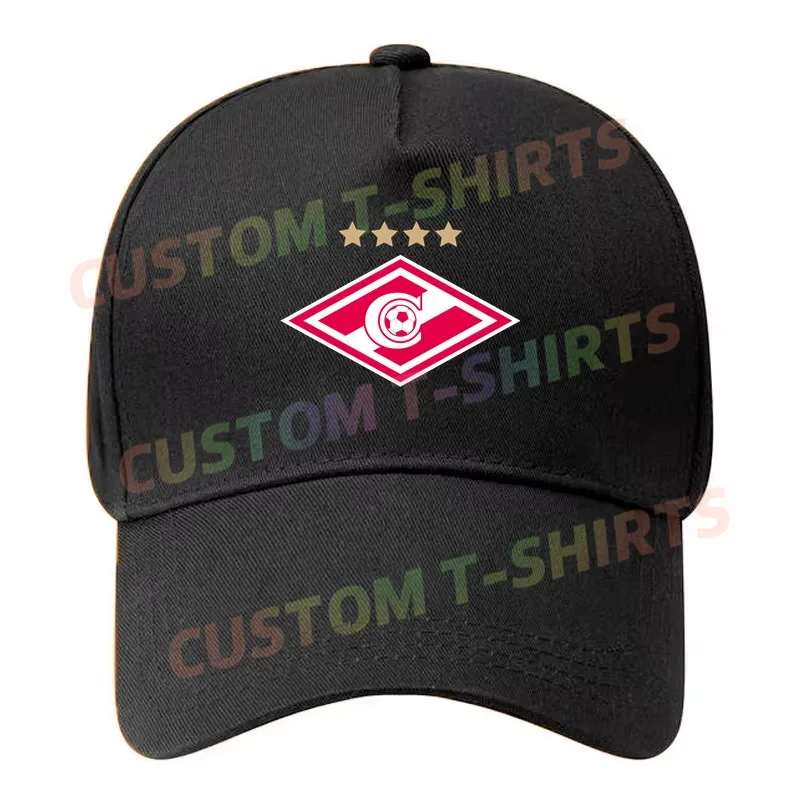 

Black Cap FC Spartak Moscow Logo Baseball Cap Snapback Caps Casquette Hats Fitted Casual Gorras Hip Hop Dad Hats Unisex