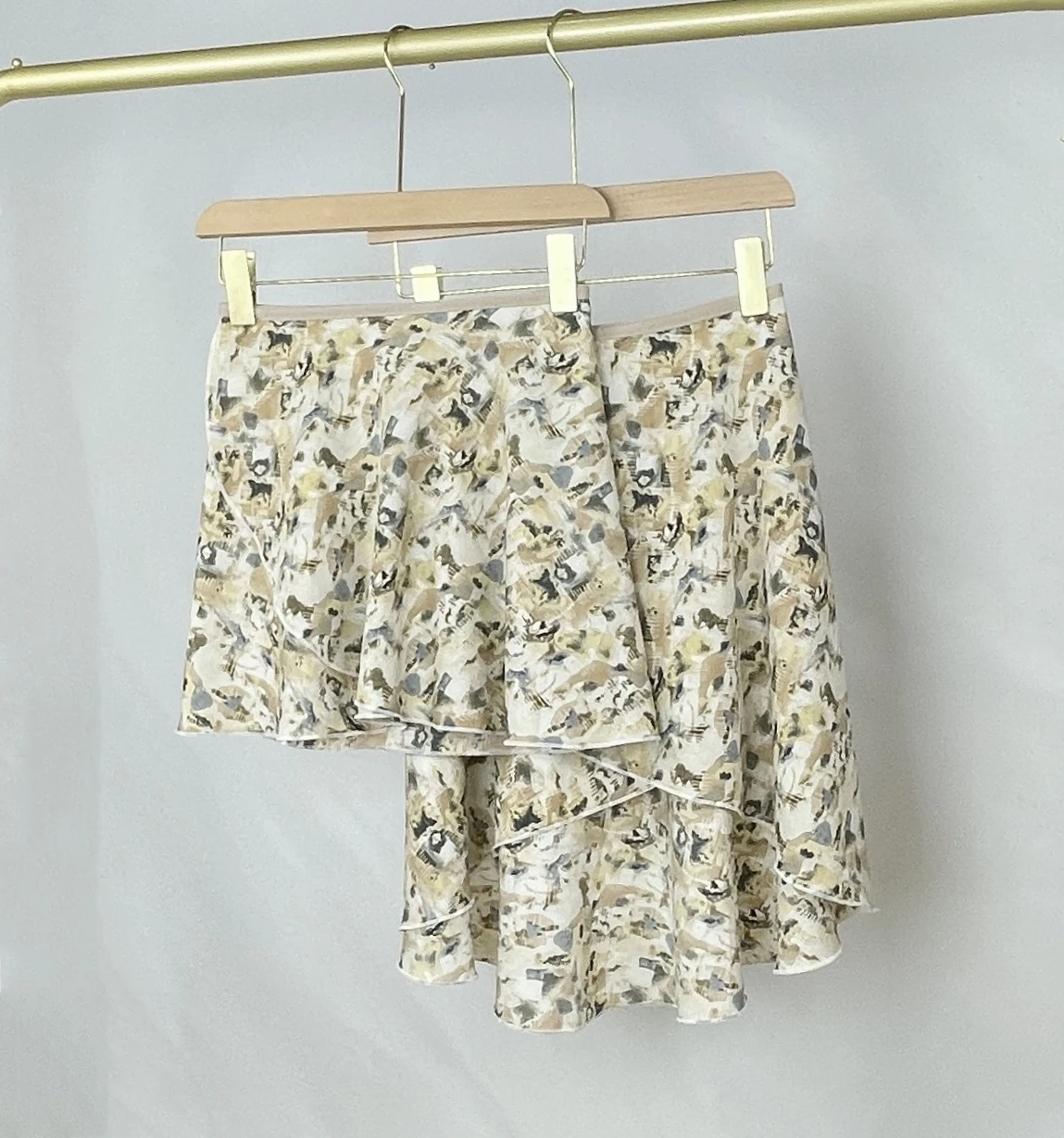 Personalizado feminino adulto ballet dança traje de uma peça rendas até tie dye dança clássica yoga treinamento corporal saia curta vestido tutu