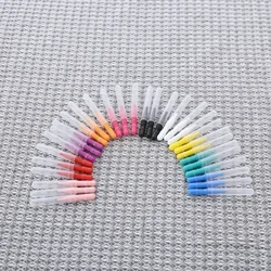 50 sztuk/pudło 0.5mm szczoteczki międzyzębowe szczoteczka do zębów do pielęgnacji zdrowia usuwa żywność i płytkę nazębną lepsze narzędzie do higiena jamy ustnej zębów