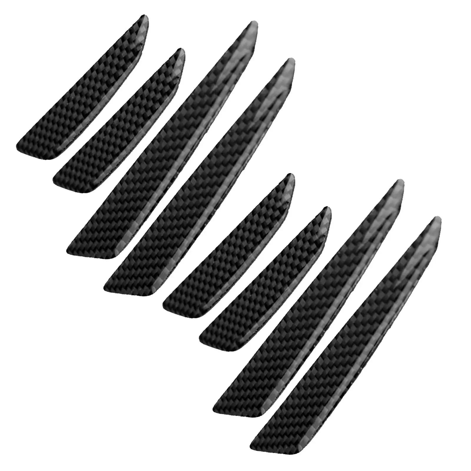 8Pcs Automotive Anti-Collision Door Edge Guard Strip Car Bumper Protector Pad Scratch Dent Prevention Weatherproof Installation