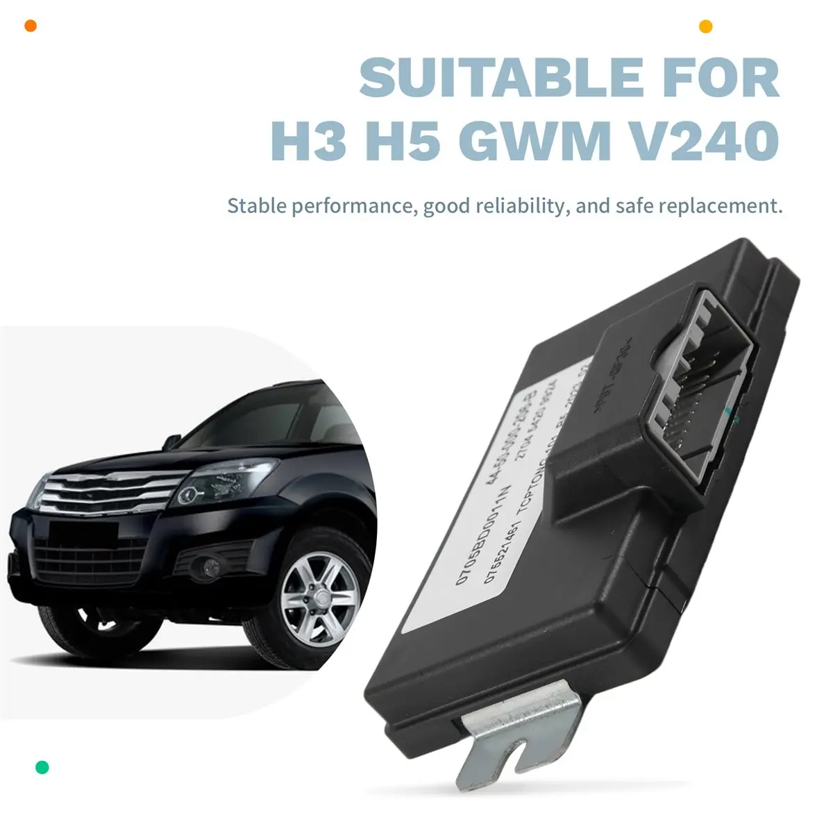 #29G  Gearbox Control ECU Module ,4WD Transfer Case ECU Module Control Unit for Great Wall Hover H3 H5 (Black)