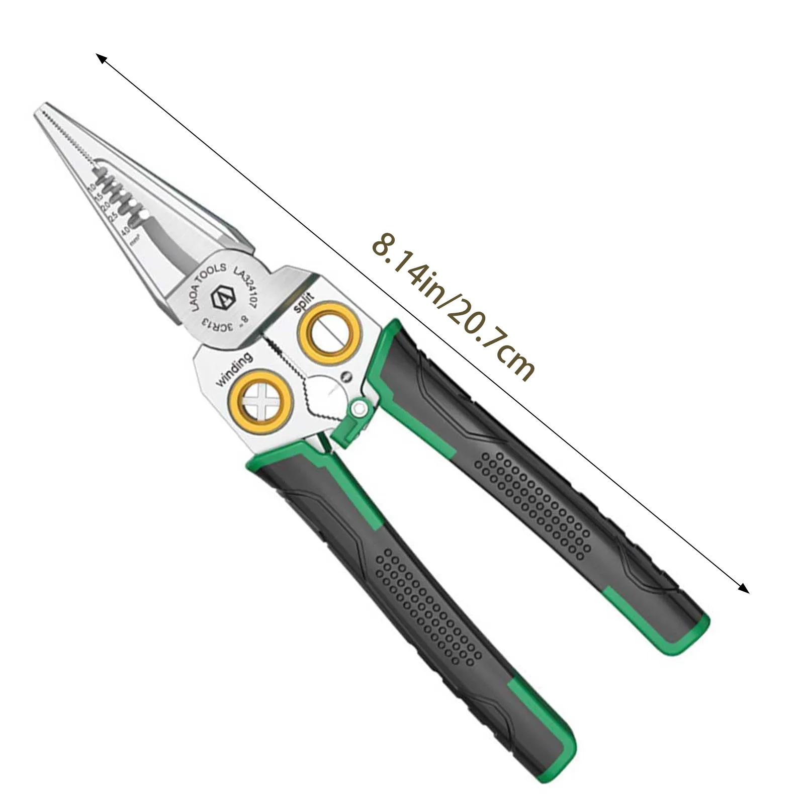 Multi-function Wire Stripping Pliers Super Easy Operation Electrical Crimping Tool Suitable for Repairing Wiring Problems