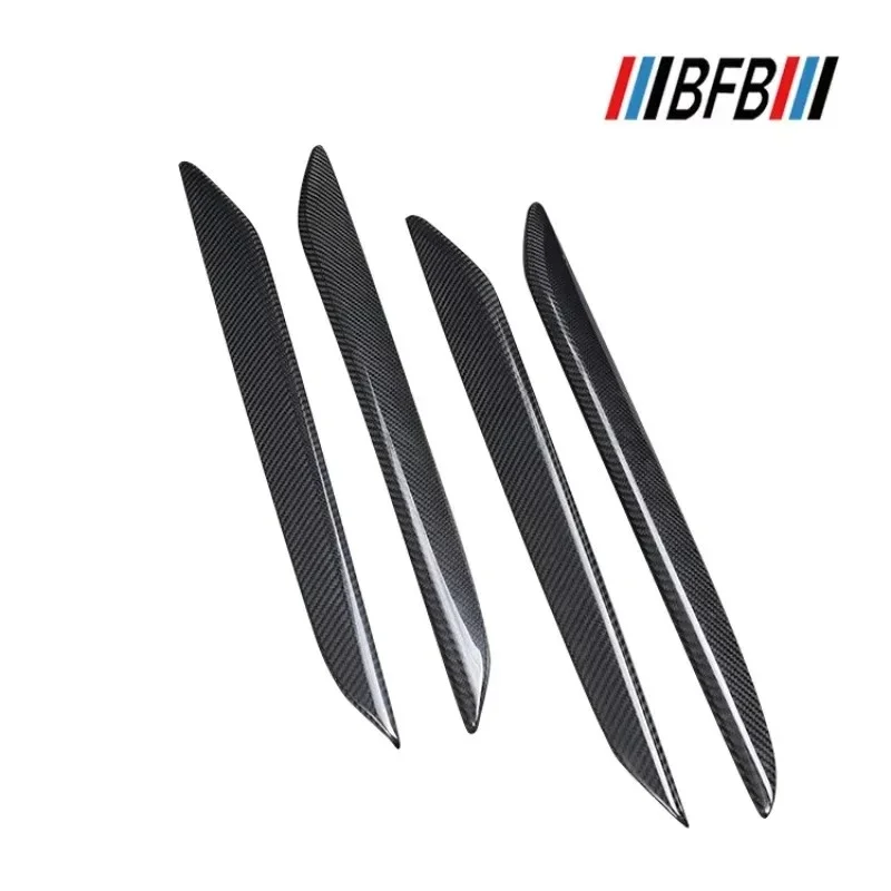 For LEXUS NX200/300 Real Carbon Fiber 2014-2020 Interior Door Side Trim Shell Cover Protective Panel Modification Accessories