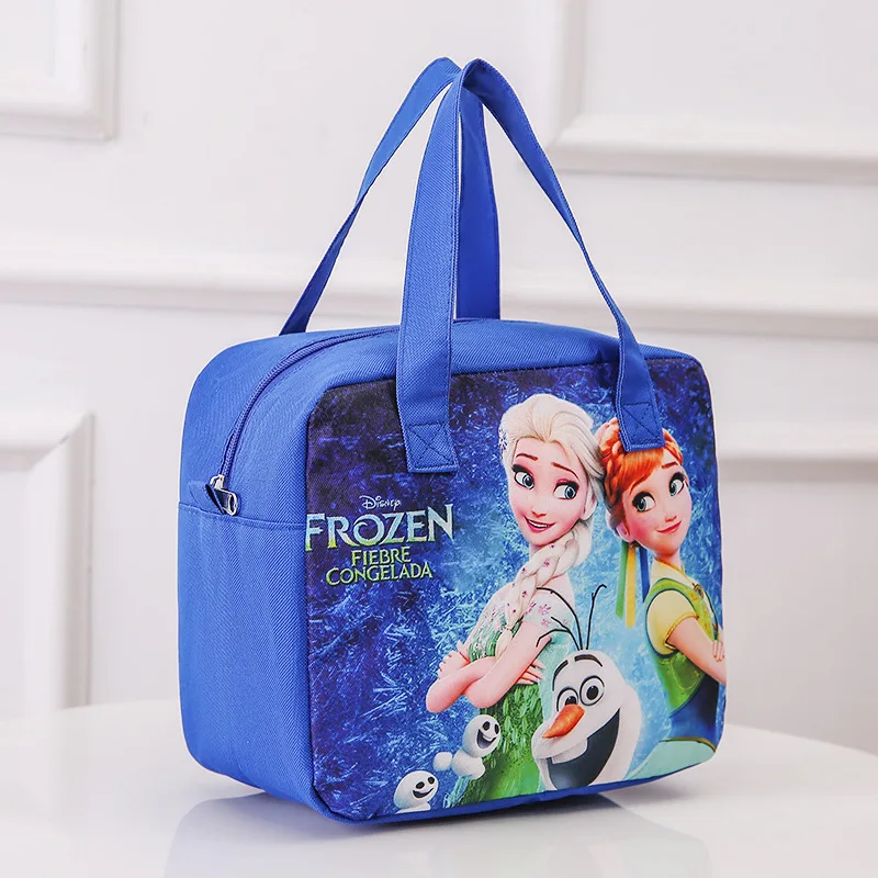 Disney cartoon frozen  cars cute lunch box bag  handbag Outdoor tote bag