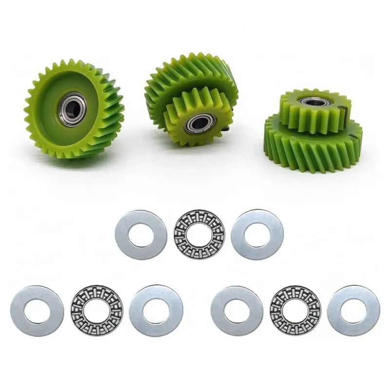 ABTC-For Bafang FM G370.250 Nylon Gear Set-Spare Part Front Hub Motor 18-30 Teeth Helical Replacement
