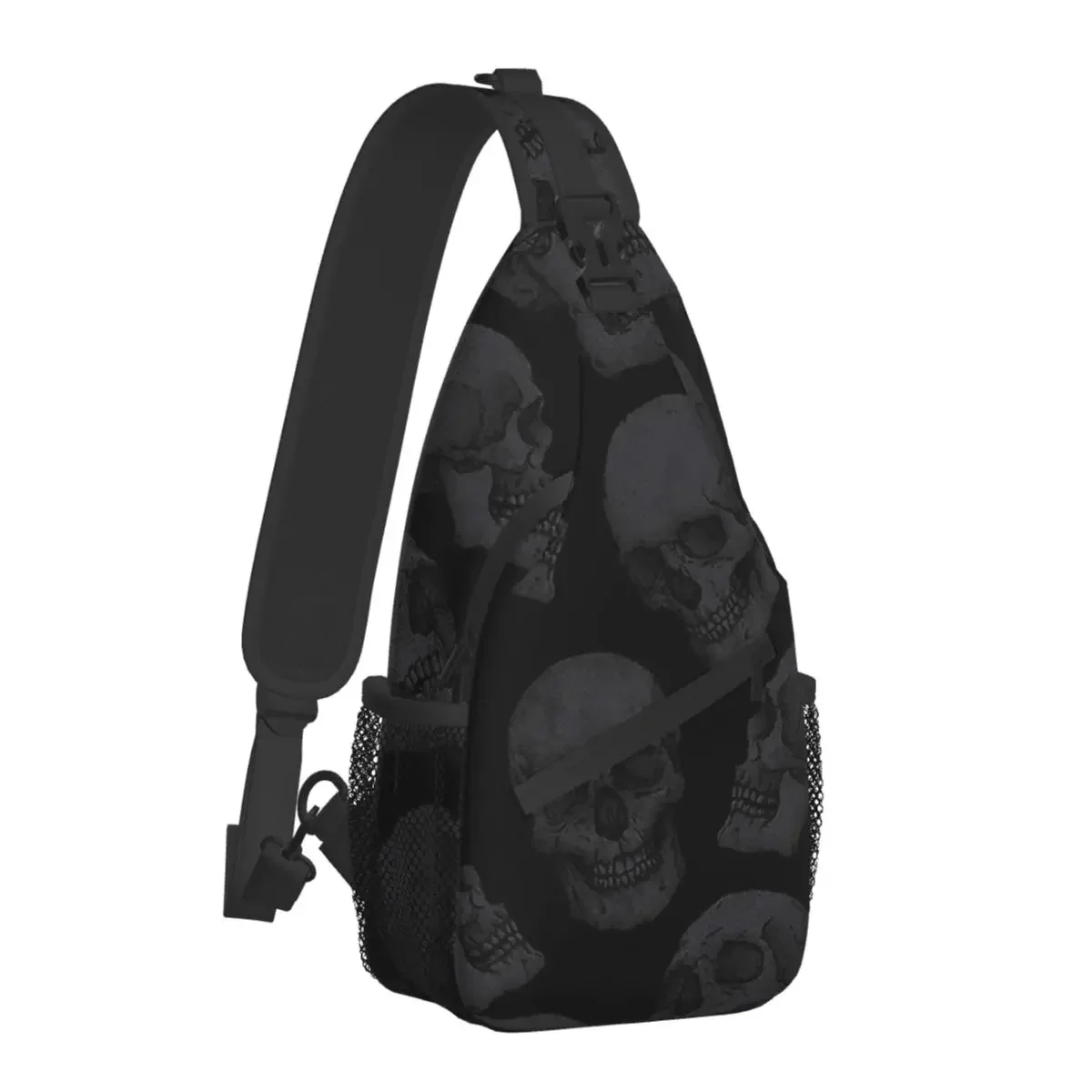 Bones Skeleton Souls Crossbody Bag Sports Skulls Chest Bag Unisex Women Man Fashion Shoulder Backpacks Travel