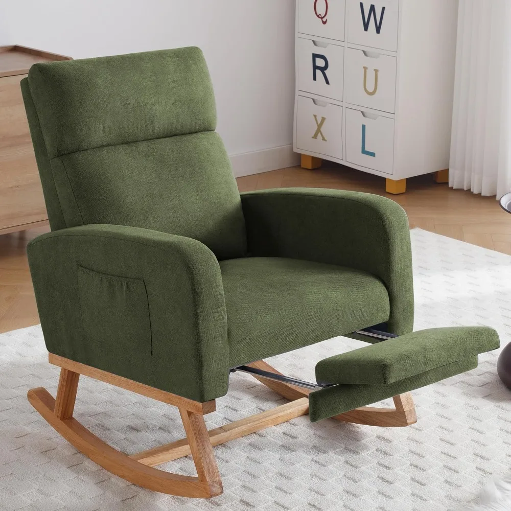 Rocking Chair Nursery with Foot Rest