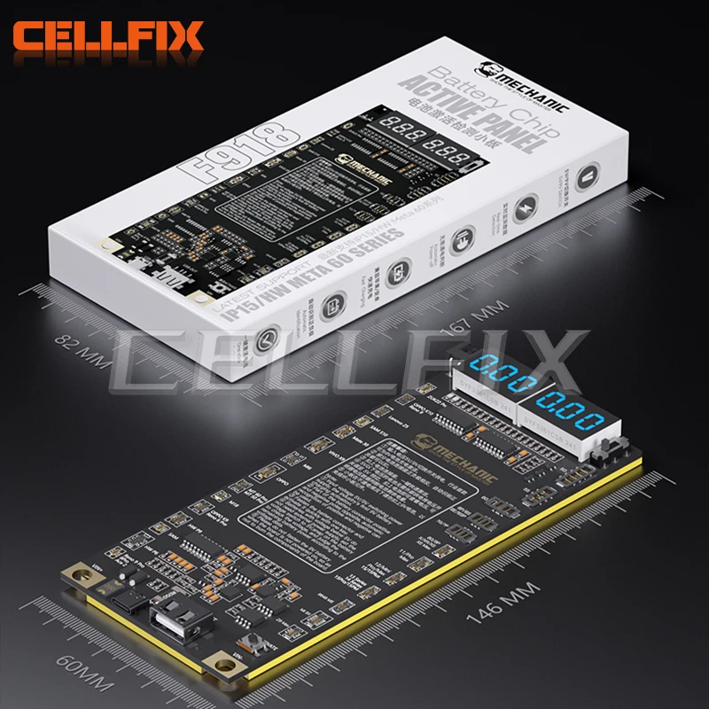 MECHANIC F918 Battery Active Panel Fast Charge Detection Board For iPhone 5-13 Pro Max Samsung Xiaomi Android Phone Activation