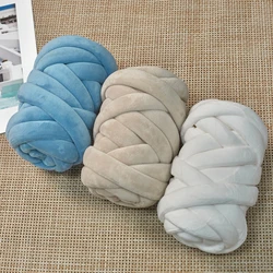 250g new ultra -rough Iceland thorium pouredoned cotton crude wool handmade woven DIY cat nest pillow bag