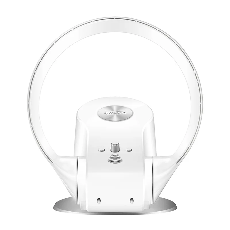 AC110-240V Kipas Angin Lantai Portabel Elektrik dengan Remote Control, Pendingin Udara Cerdas, Kipas Tanpa Baling-baling