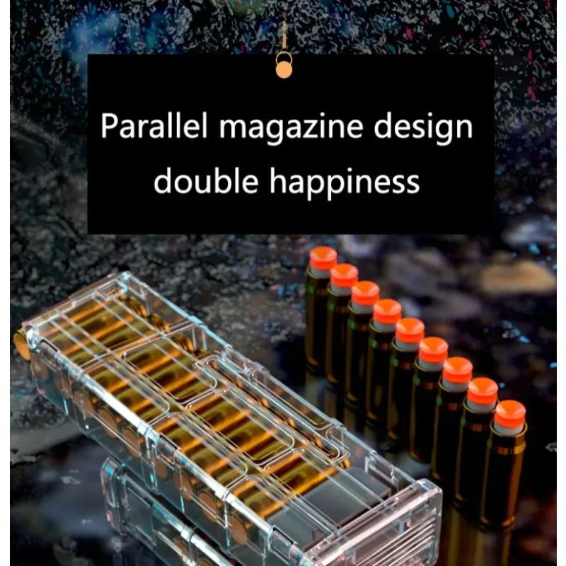 M416 電動ソフト弾銃 連続吸盤式 屋内外対応 安全なおもちゃ銃 8歳以上向け