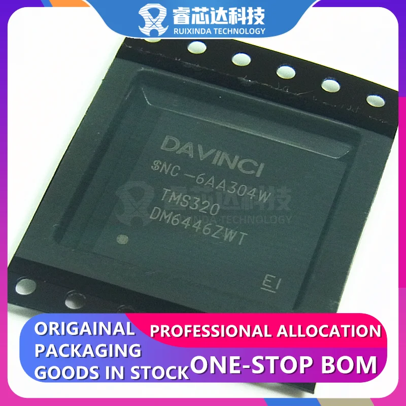 TMS320DM6446ZWT BGA361 TMS320DM6446 IC DIGITAL MEDIA SOC 361-BGA New Original In Stock