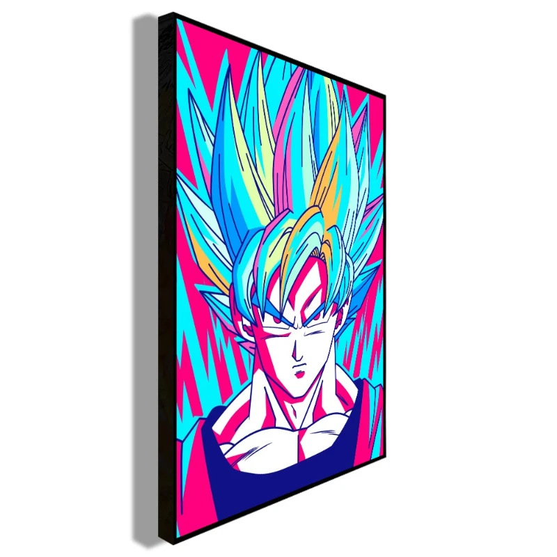 بانداي الياباني المحيط بالرسوم المتحركة الرجعية لشخصية دراجون جينشين جوكو جوهان فيغيتا لوحة فنية مطبوعة على القماش هدية للأطفال