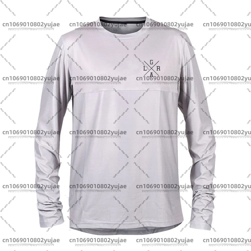 Men's Latest Mountain Bike Loose Rider Jersey BMX Endurance MTB Shirt Men's Bike Jersey Breathable Speed ​​Dry