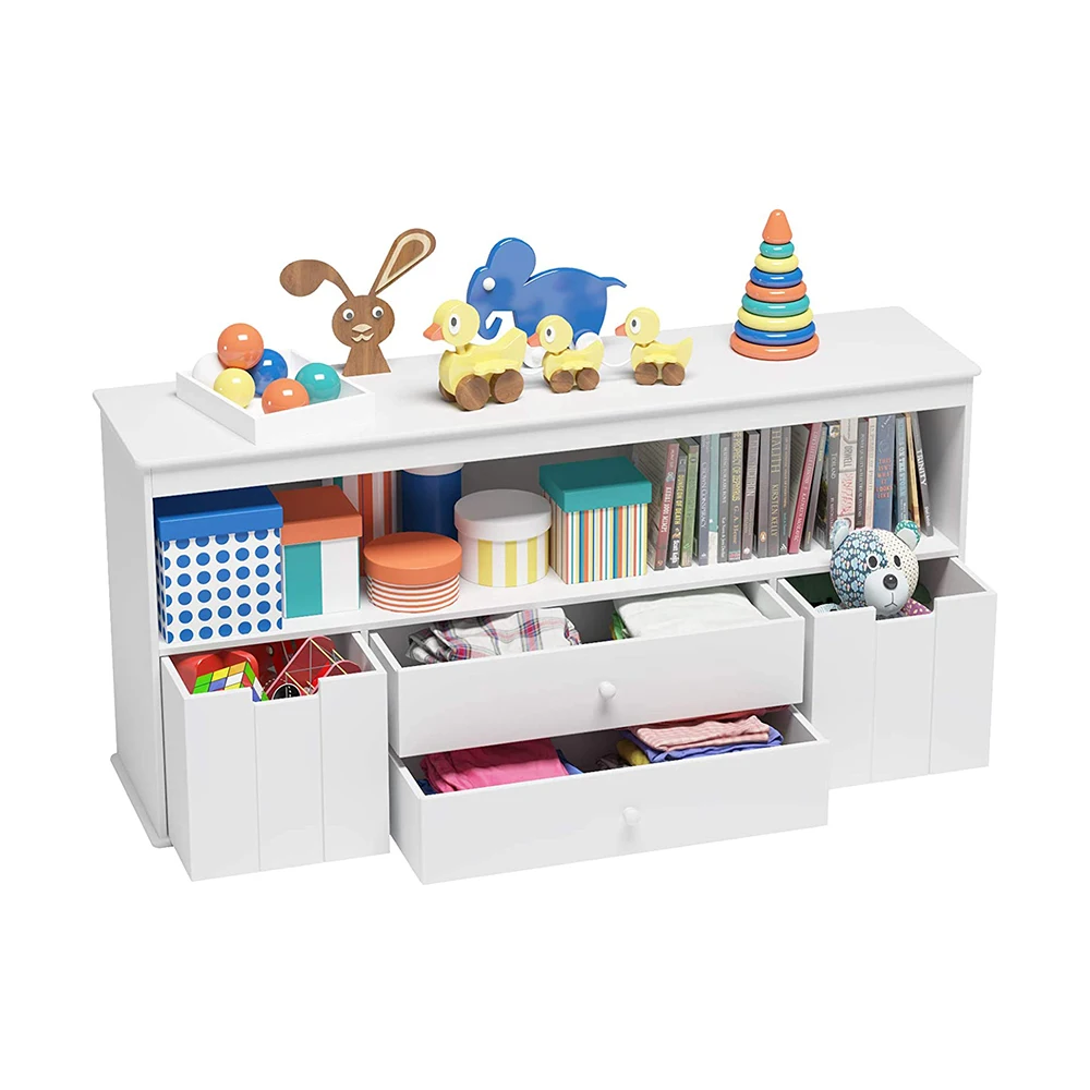 Kids Storage Book Toy Shelf for Home Use Cartoon Choice Baby Box China Style Packing Furniture Environmental