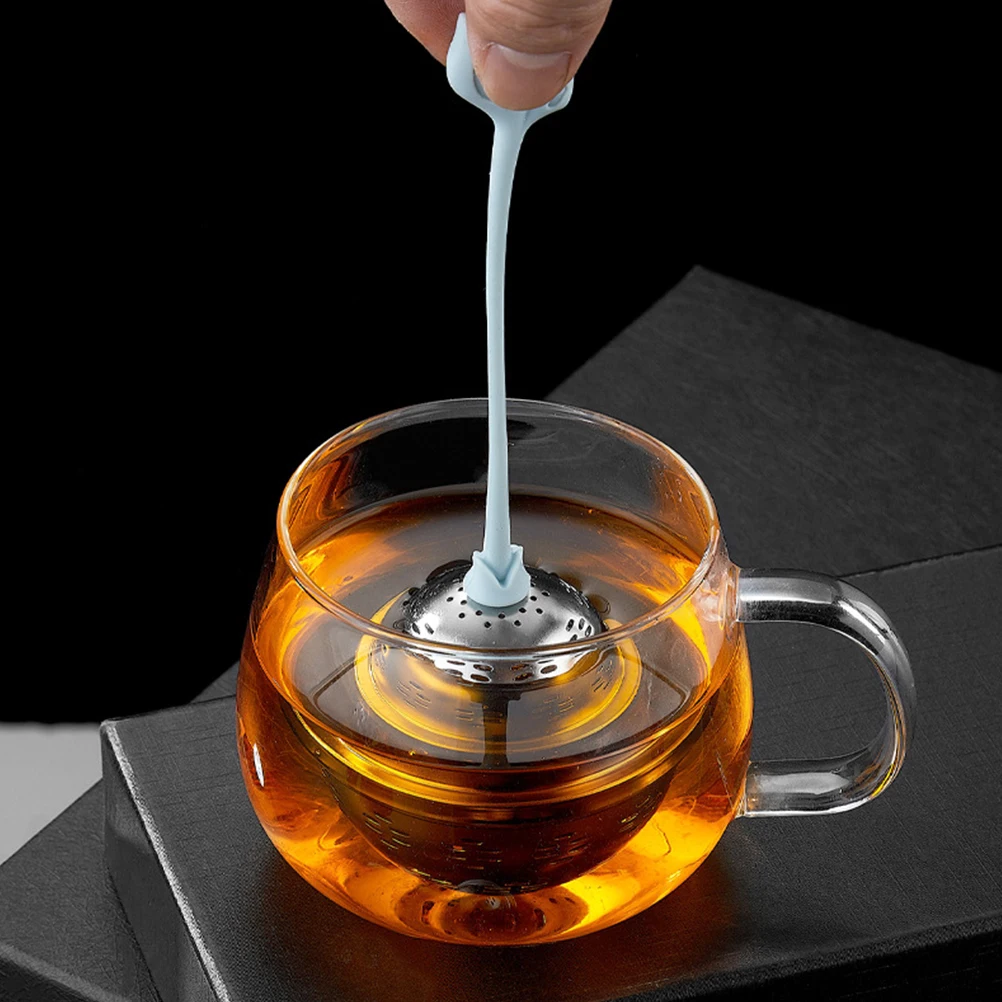 

Stainless Steel Tea Infuser Ball Loose Leaf Strainer Soup Seasoning Filter Spice Basket 304 Material Easy Cleaning Kitchen