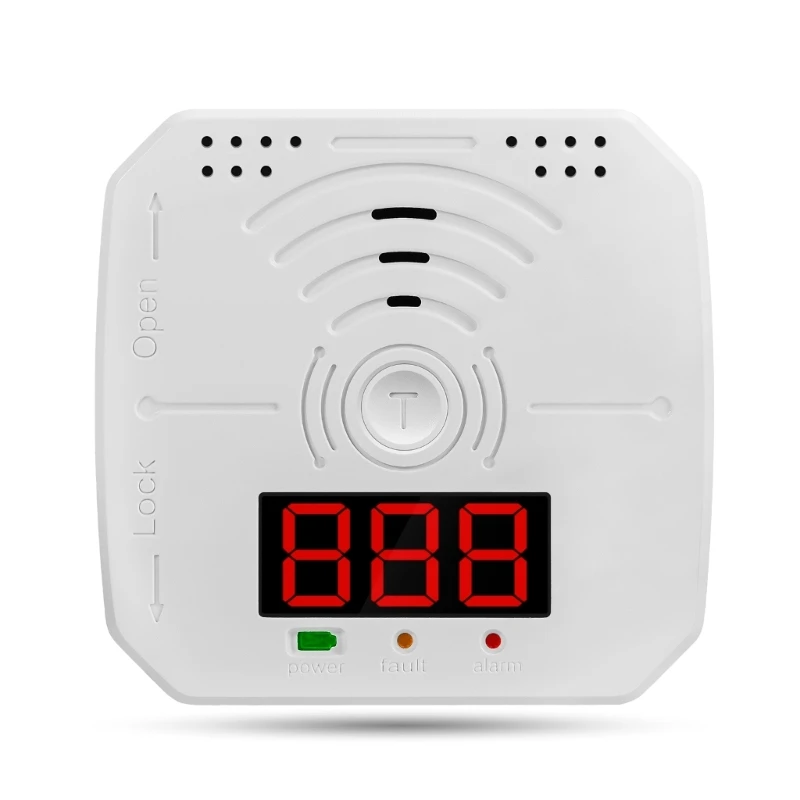 Carbon Monoxides Detectors,Battery Operated Carbon Monoxides Alarm Detectors with Digital Display CO Alarm