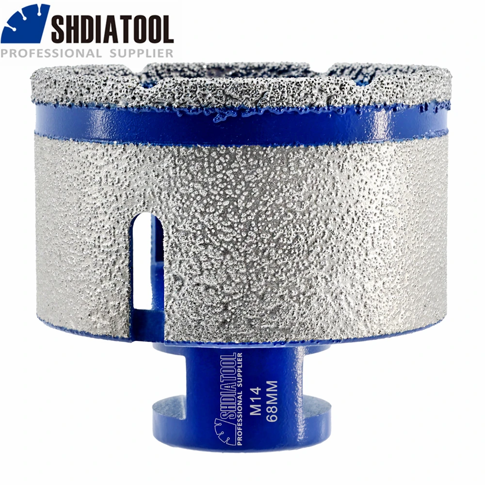 

SHDIATOOL Dia 68mm Diamond Drilling Finger Milling Bits Grinding Ceramic Tile Granite Marble Core Hole Saw Enlarge Bevel