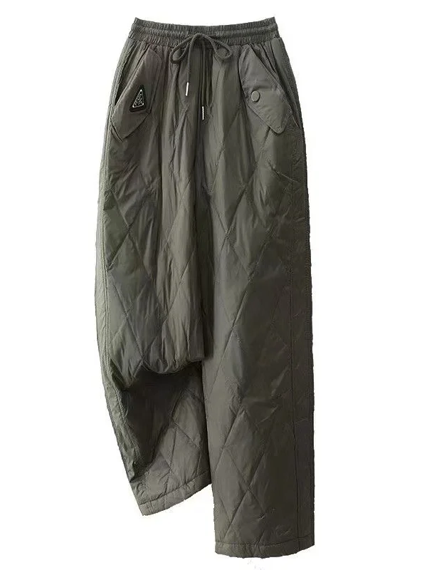 Faionable Lightweight High Waist Slimming Casual Pants for Women Winter New Sle Comfortable Cotton Pants Ele Streetwear