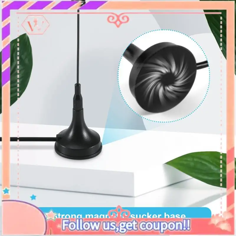 

Durable BNC-M UHF+VHF Vehicle-Mounted Antenna For NAGOYA UT-108UV Kenwood YAESU BAOFENG