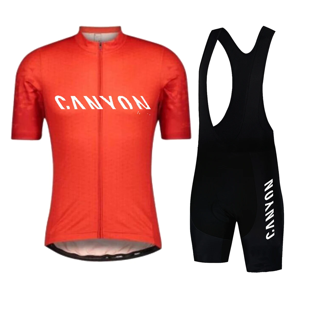 2025 Cycling Jersey Set CANYON Summer Short Sleeve Breathable Men's MTB Bike Cycling Clothing Maillot Ropa Ciclismo Uniform Suit