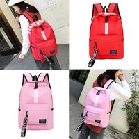 Women Men Nylon Waterproof Schoolbag Travel Rucksack Backpack Bags