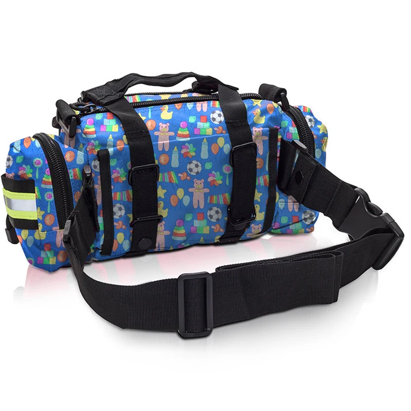 SAFETYMED First Responder Paramedic First Aid Fanny Pack trauma Emergency  Bag Only