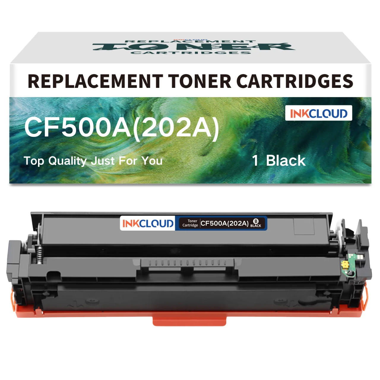 

INKCLOUD Replacement for HP 202A CF500A 202X M281fdw Color Laserjet Pro MFP M281fdw M281cdw M254dw M281fdn M254 M281