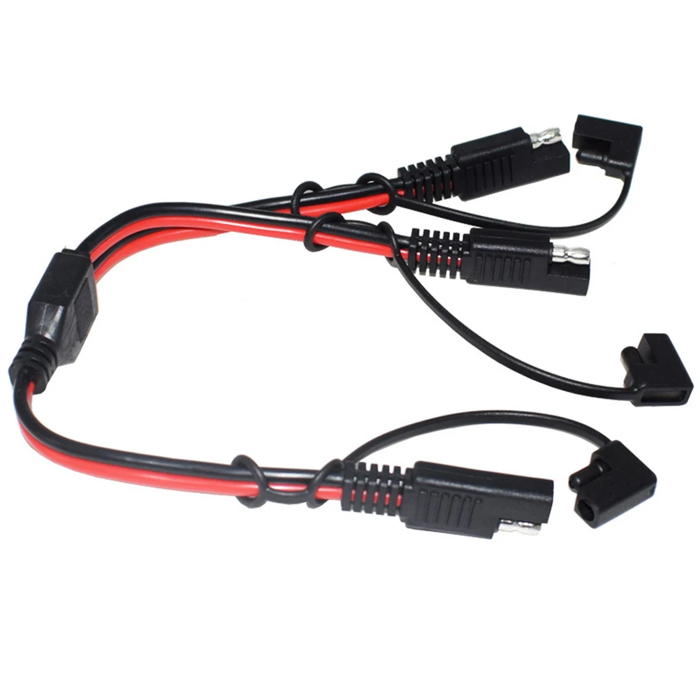 

To Sae Power Extension Cable Auto Connector Adapter Solar Cell Transfer Copper Core Durable Large Current Car