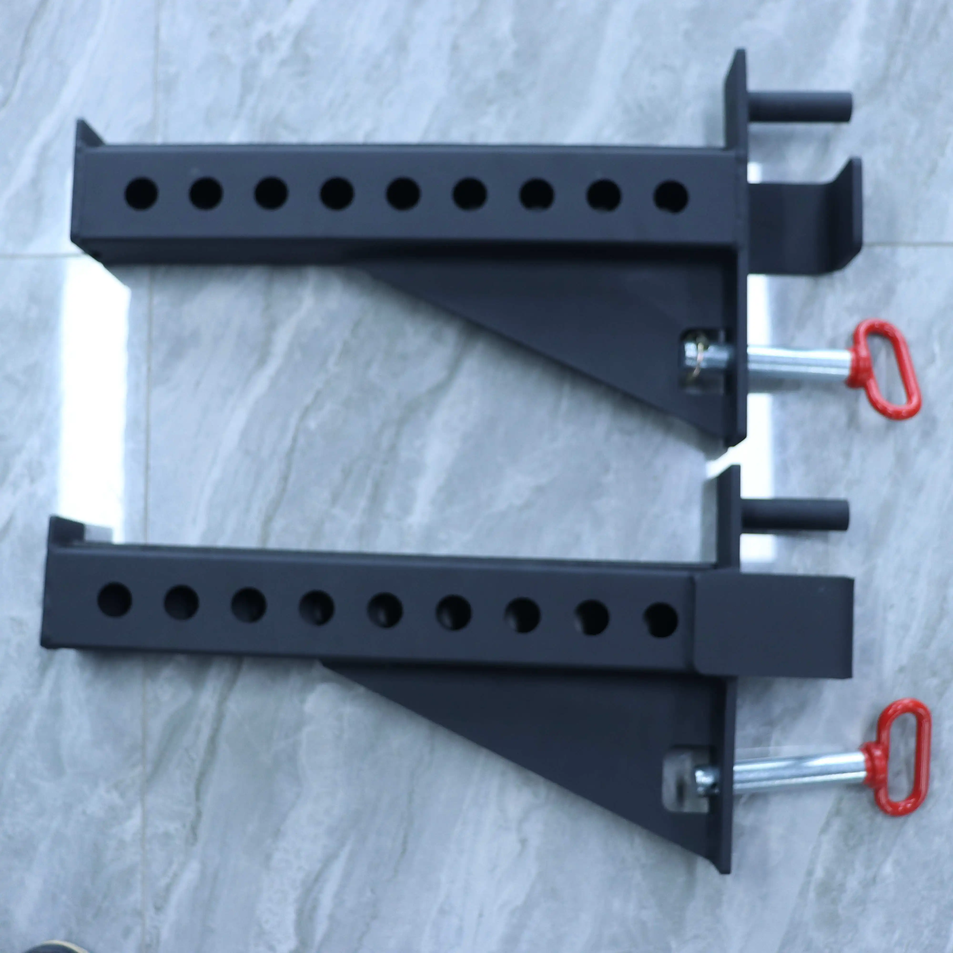 

Weightlifting protection bar Squat Rack Safety Arm Multi Functional Training Rack Accessories Long Arm Safety bar，1-inch hole