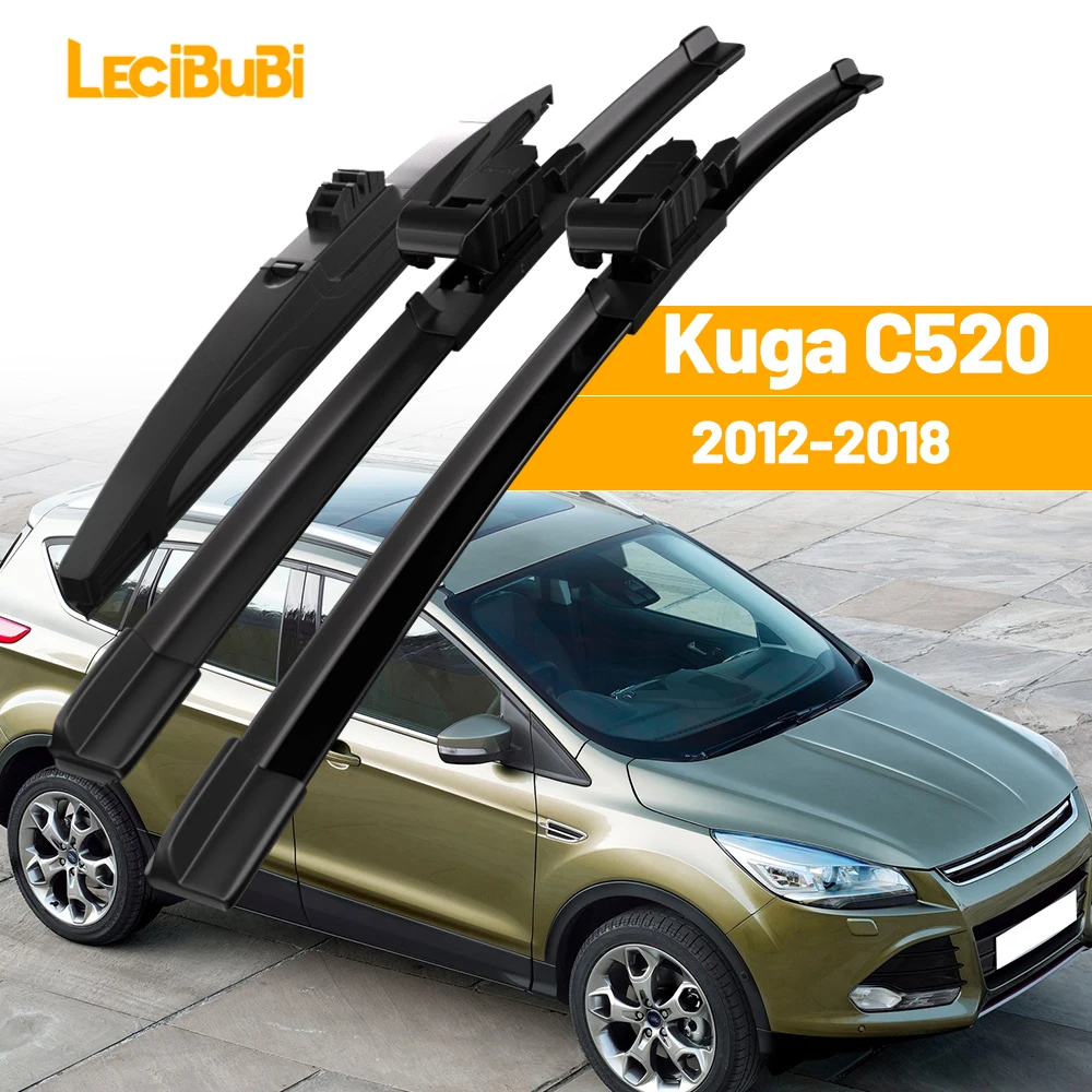 Für Ford Kuga C520 2012-2018 1set Vorne und Hinten Scheibenwischerblätter Scheibenwischer 2013 2014 2015 2016 2017 Zubehör