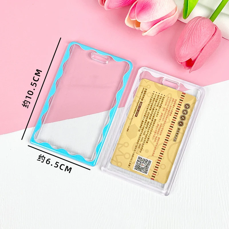 Acrylic Kpop Photocard Holder Transparent 3 Inch Idol Card Holder Photo Sleeves Bus Card Student Card Case Photo Protector