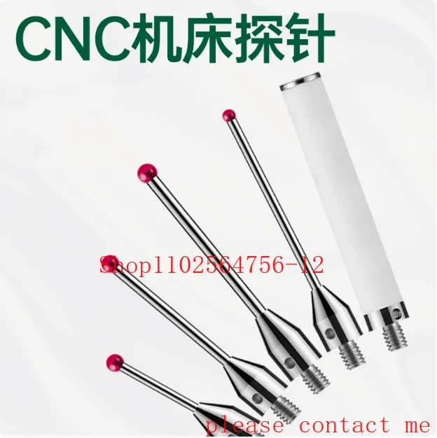 CNC probe M4 thread ruby ​​probe needle