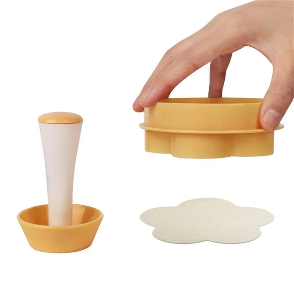 1pcs  Tart Shells MoldPastry Dough Tamper Kit Kitchen Flower Round Cookie Cutter Set Cupcake Muffin Cake Mold Baking Tools