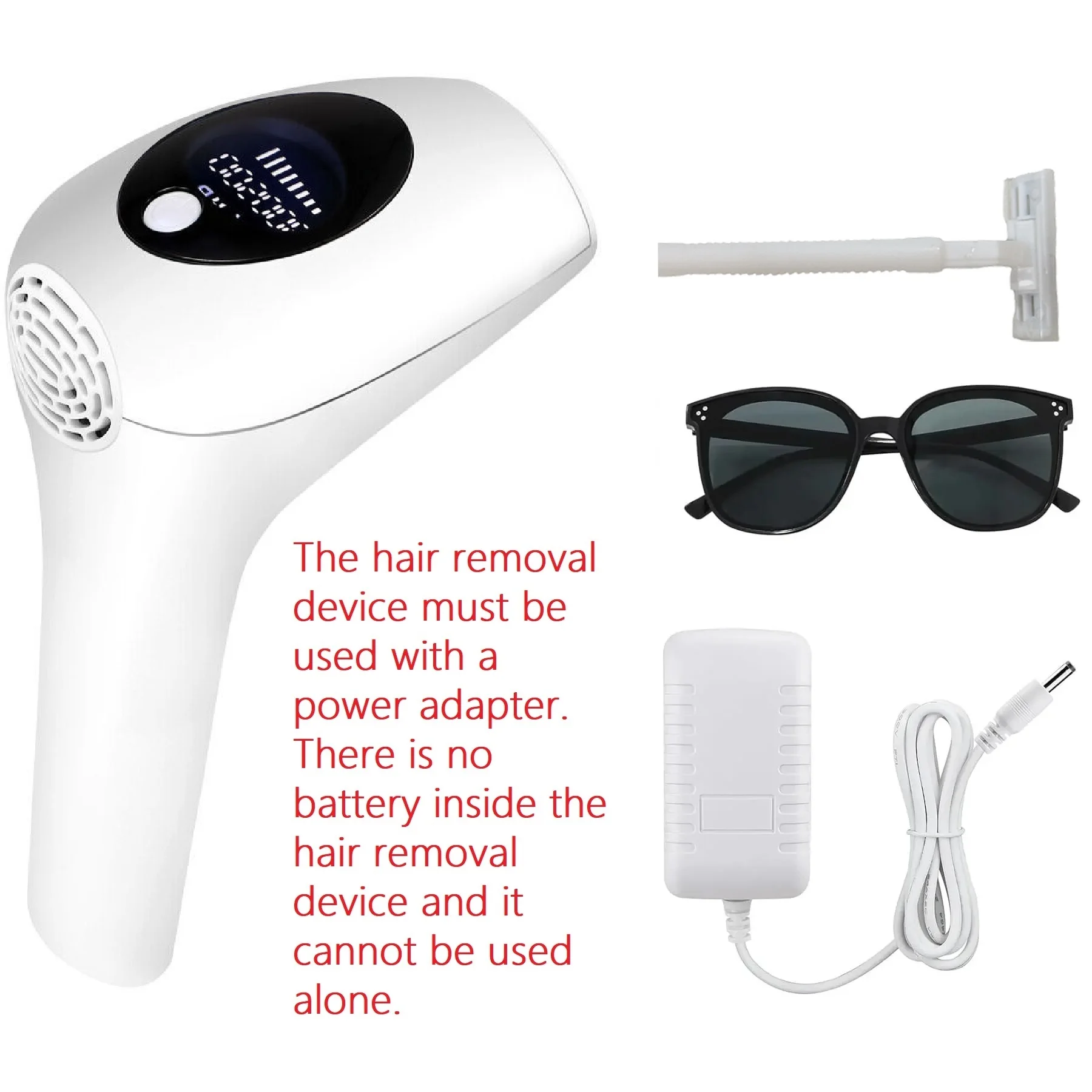 990000 Flashes IPL Laser Hair Removal System for Women Painless Epilator for Body Bikini Facial Hair Home Use Device