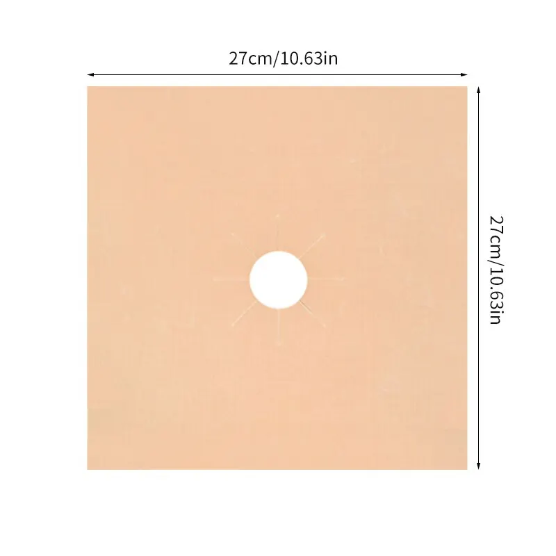 Thickened 27cm Kitchen Gas Stove Protection Pad High Temperature Resistant Grease Cleaning Gadgets image 6