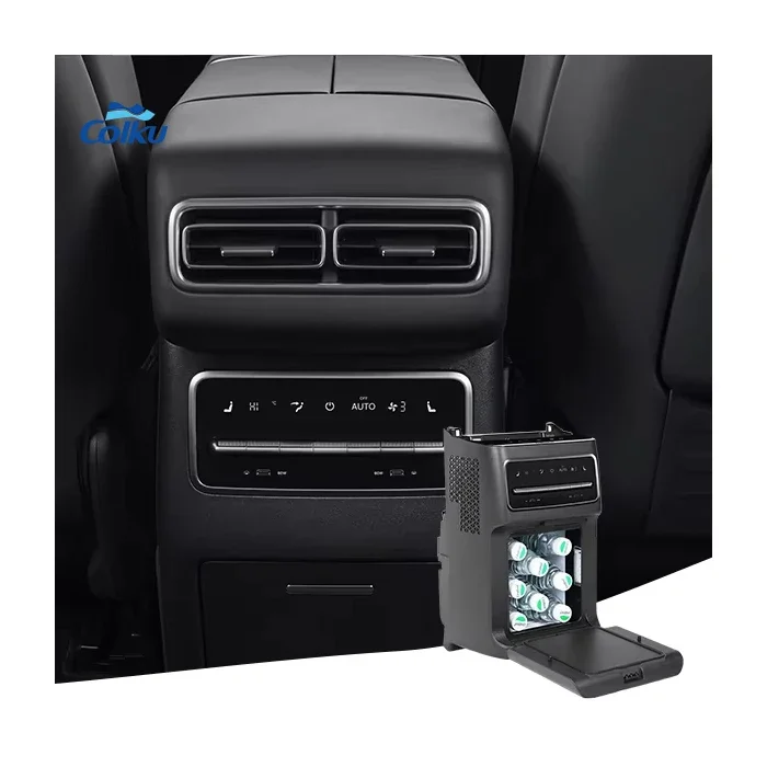 

Lixiang Accessories 5.5L Mini Car Refrigerator Console Fridge With Cooling And Heating System
